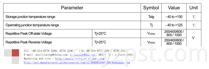 Power Thyristor for Inverter